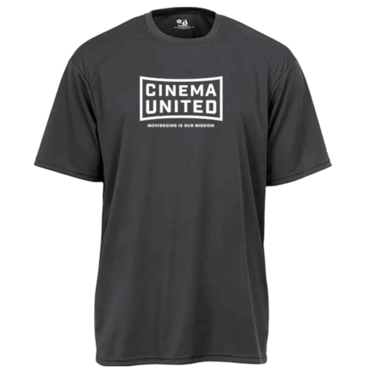 cinema united grey tshirt