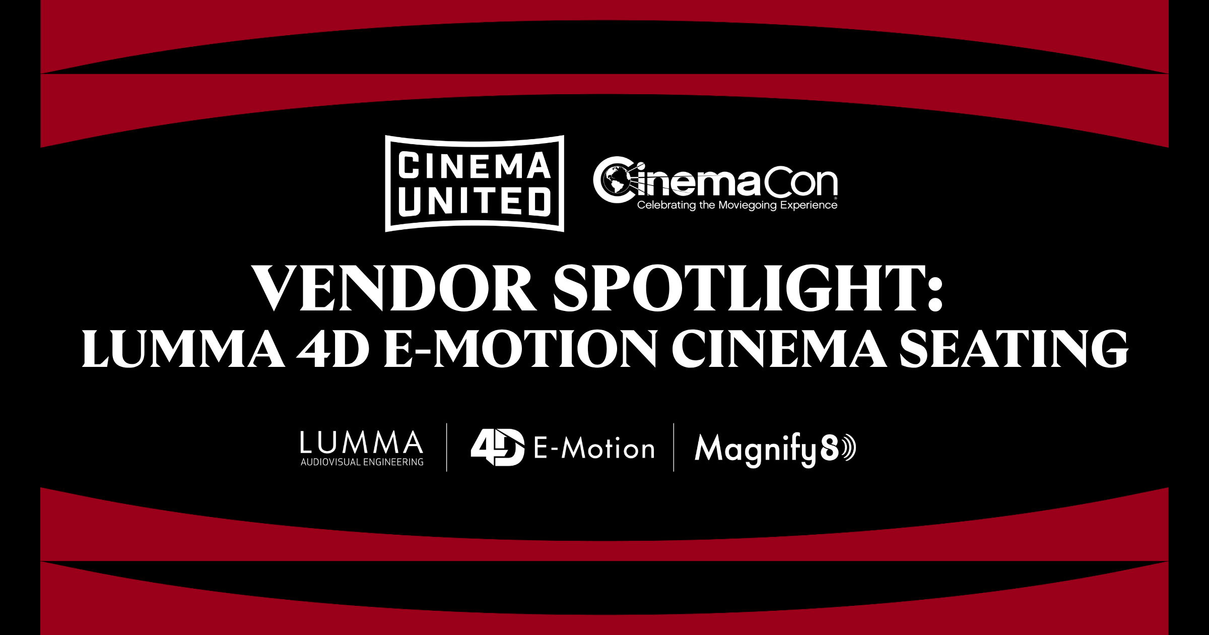 CinemaCon March 2026 Vendor Spotlight: Lumma 4D E-Motion Cinema Seating